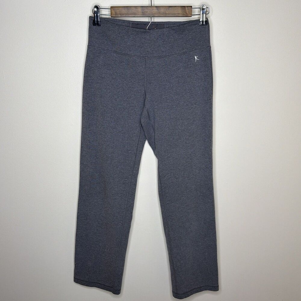 Danskin Now Small 4/6 Petite Gray Semi-Fitted Leggings